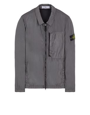 10723 GARMENT DYED CRINKLE REPS RECYCLED NYLON オーバーシャツ 