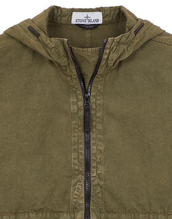 Stone island hot sale overshirt khaki