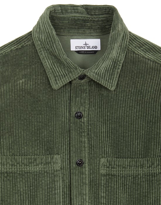 11311 11 CORDUROY 400 TC Over Shirt Stone Island Men - Official Online ...