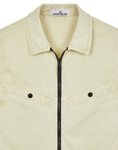 Stone island hot sale beige overshirt