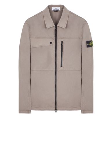 Stone island cheap overshirt grey