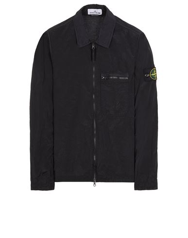 Mens stone 2025 island metallic overshirt