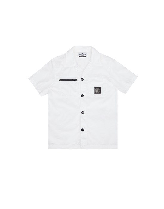 STONE ISLAND JUNIOR 10201 Over Shirt Man White