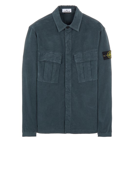 Sold out - STONE ISLAND 11305 Over Shirt Herr Petrol