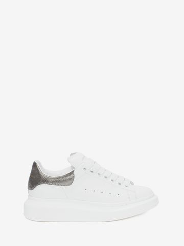 alexander mcqueen basket femme argent
