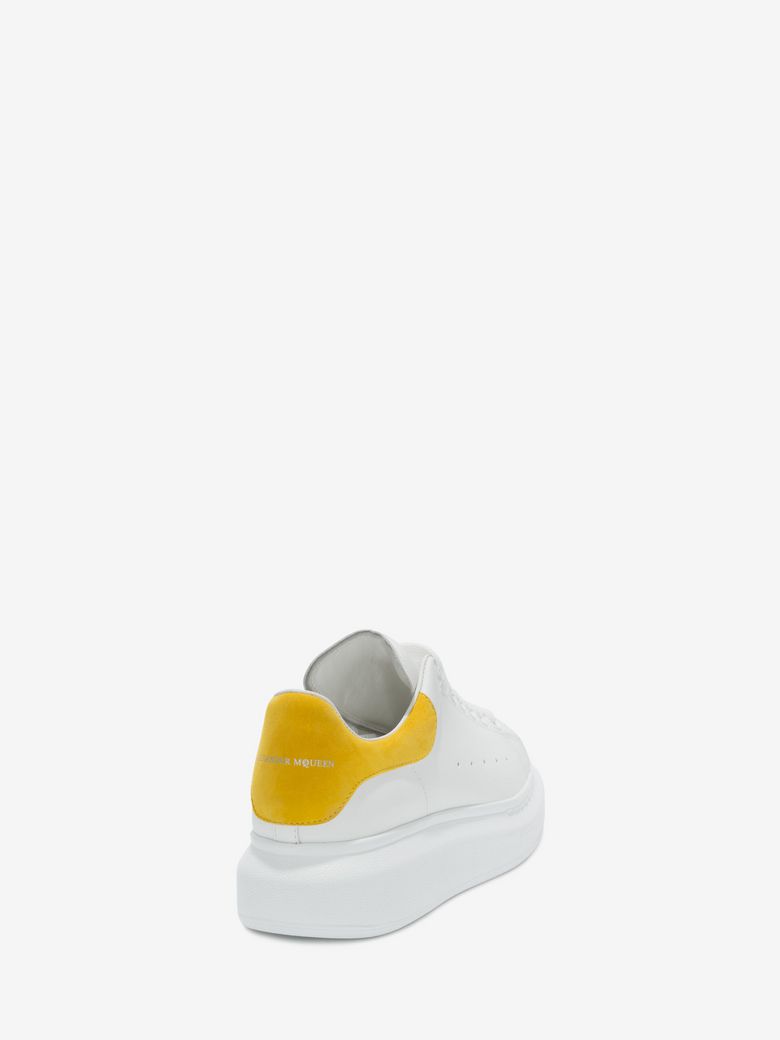 alexander mcqueen white platform sneakers