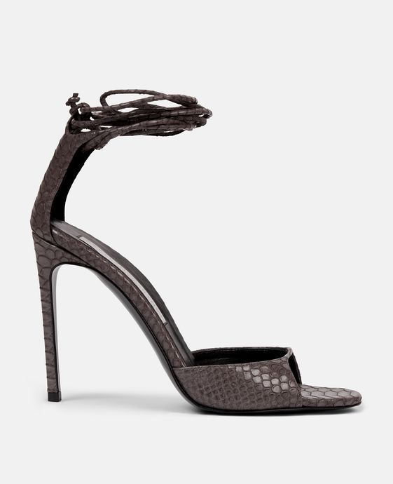 Lace Up Heeled Sandals