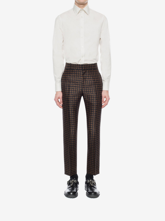 ALEXANDER MCQUEEN Mini Paisley Pants Tailored Pant U r