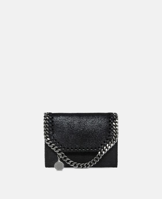 Black Falabella Shaggy Deer Small Wallet