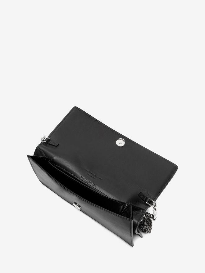Jeweled Hand Insignia Chain Pouch | Alexander McQueen