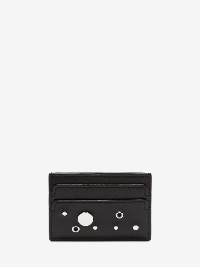 Eyelet And Stud Card Holder Alexander McQueen