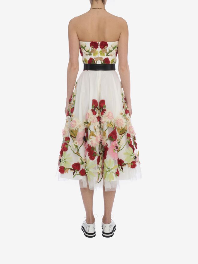 Exploded Flower Dress Alexander McQueen