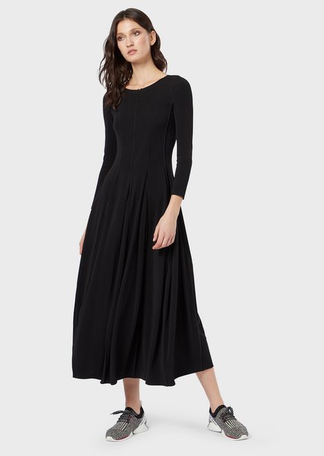 armani black dress