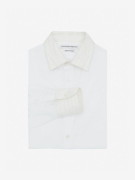 ALEXANDER MCQUEEN Poplin Shirt Long Sleeve Shirt U f