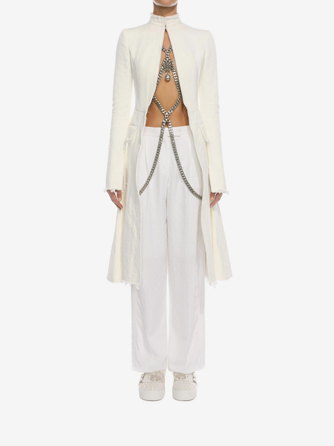 coat type long frocks