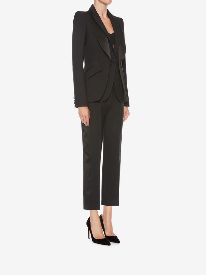 Double Lapel Tailored Jacket Alexander McQueen