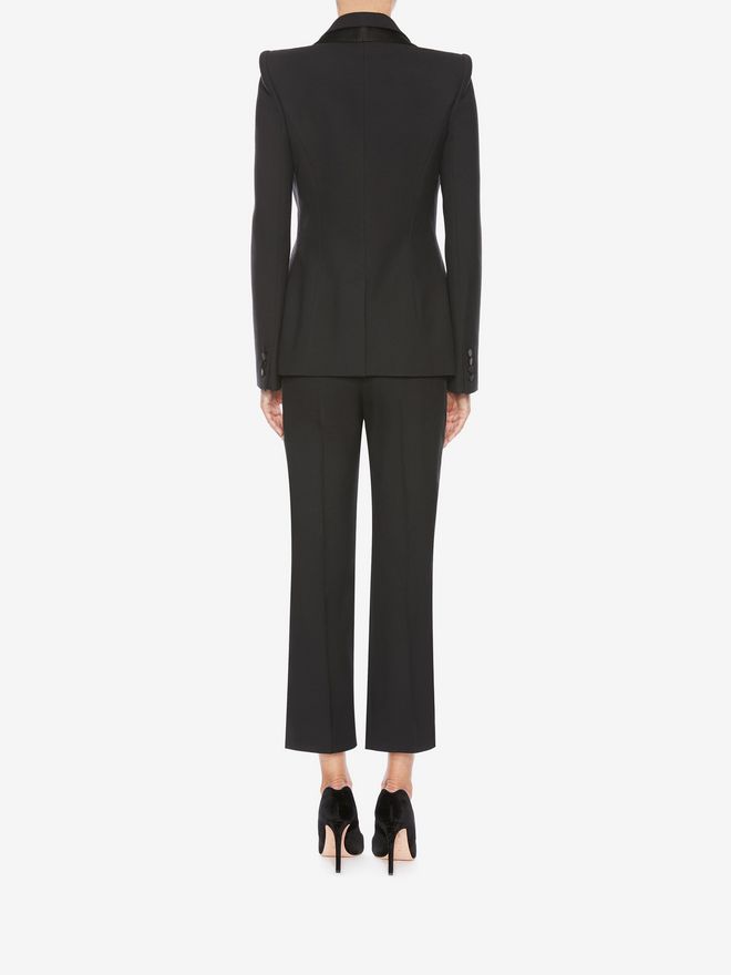 Double Lapel Tailored Jacket Alexander McQueen