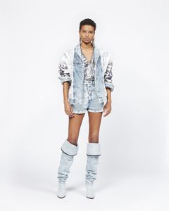 isabel marant rany reversible denim jacket