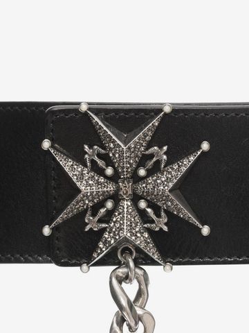 alexander mcqueen leather waist belt