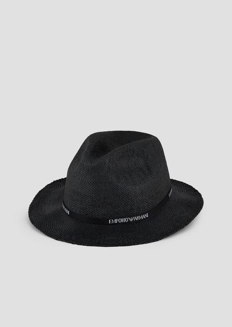 armani fedora hat