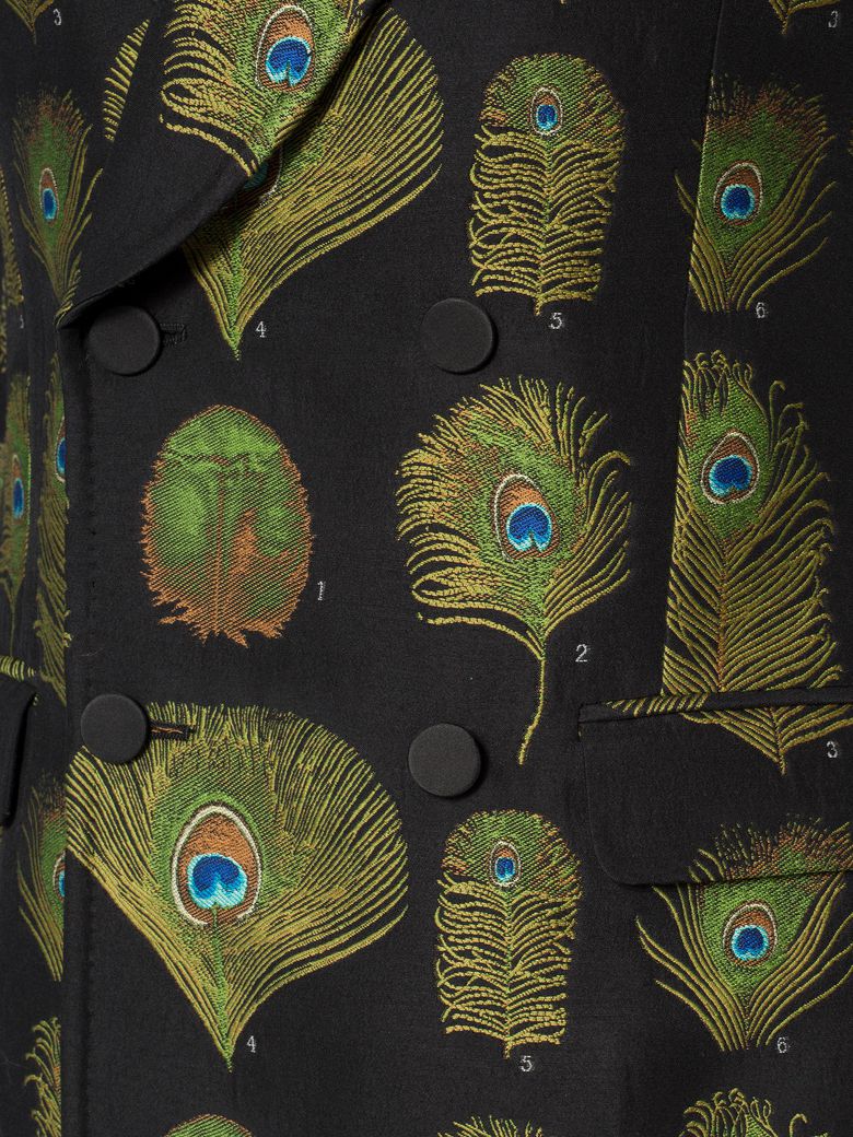 alexander mcqueen peacock suit