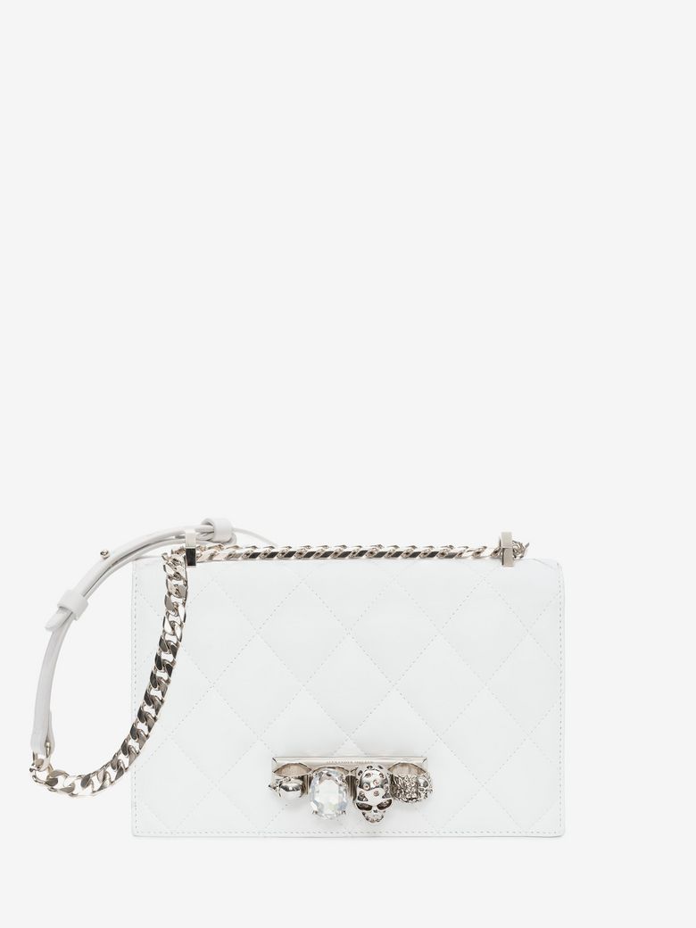 ALEXANDER MCQUEEN JEWELLED SATCHEL,5294141AXBY9006