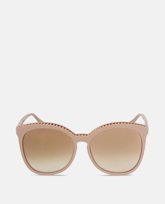 Pink Tortoise Square Sunglasses